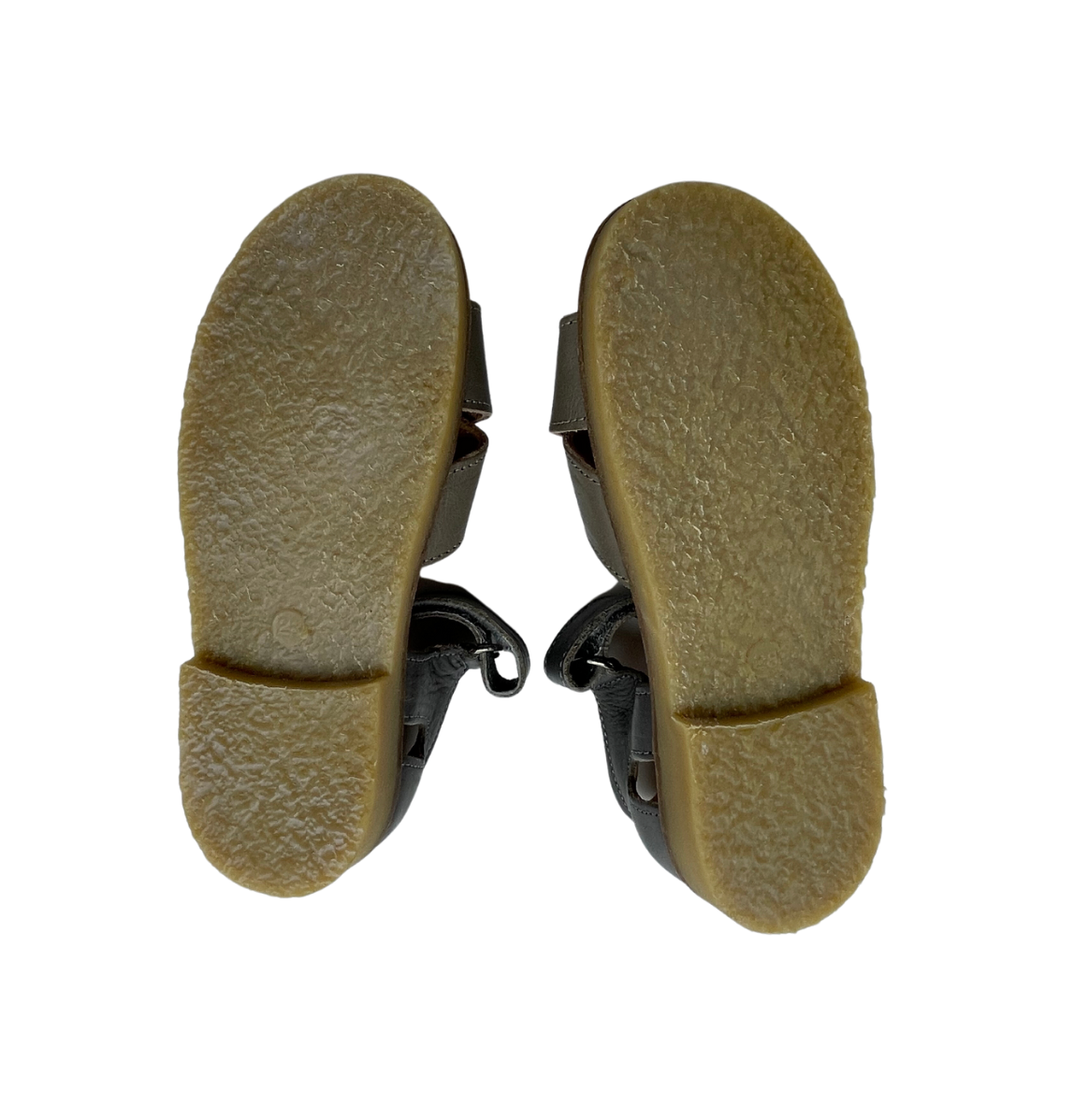 PETIT NORD - Taupe crossover sandals - 28