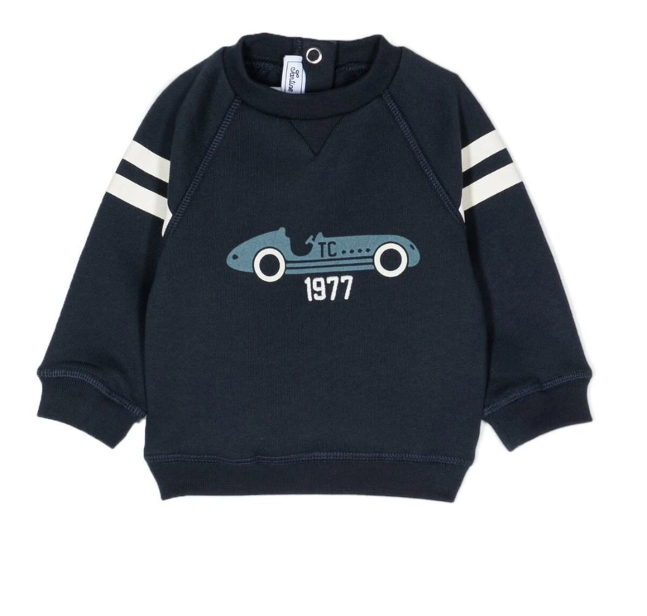TARTINE & CHOCOLAT - Baumwoll-Sweatshirt mit Auto-Print - 4 Jahre