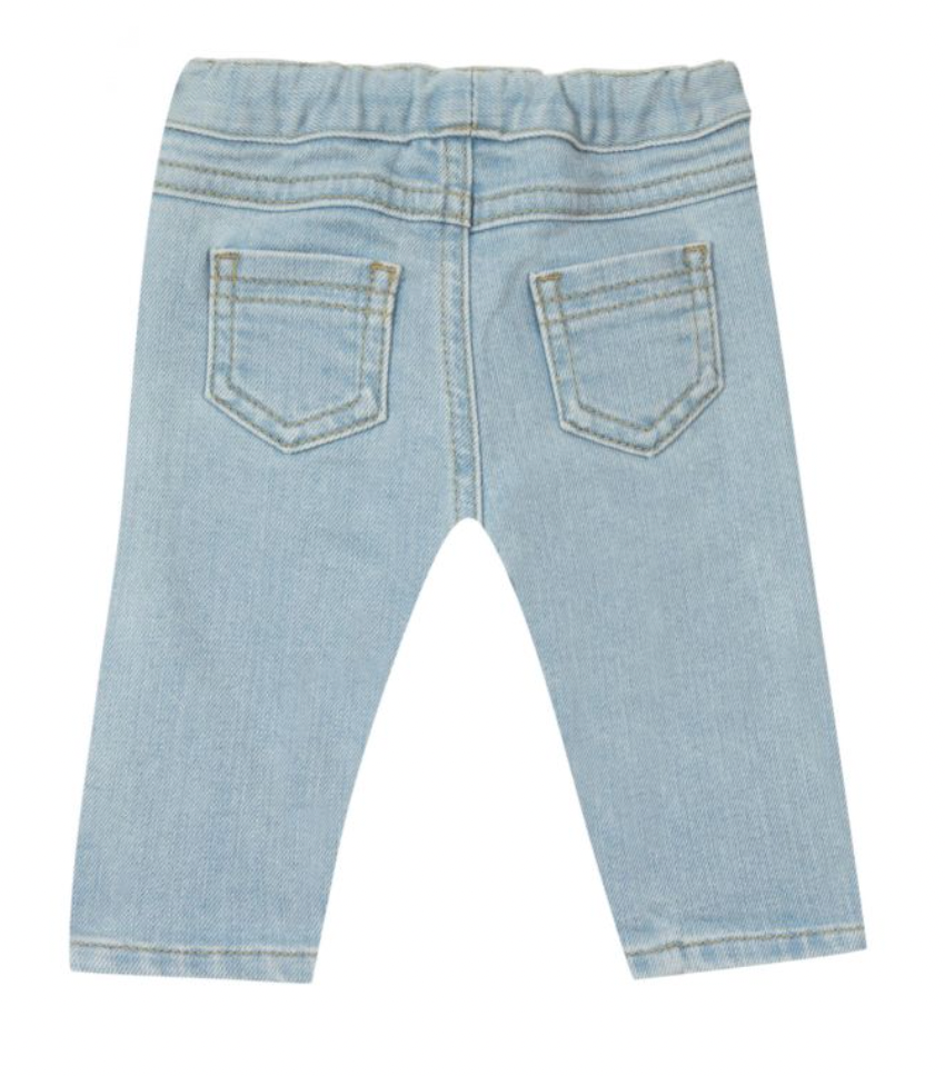 TARTINE & CHOCOLAT - Blaue Jeanshose mit Taschen - 4 Jahre
