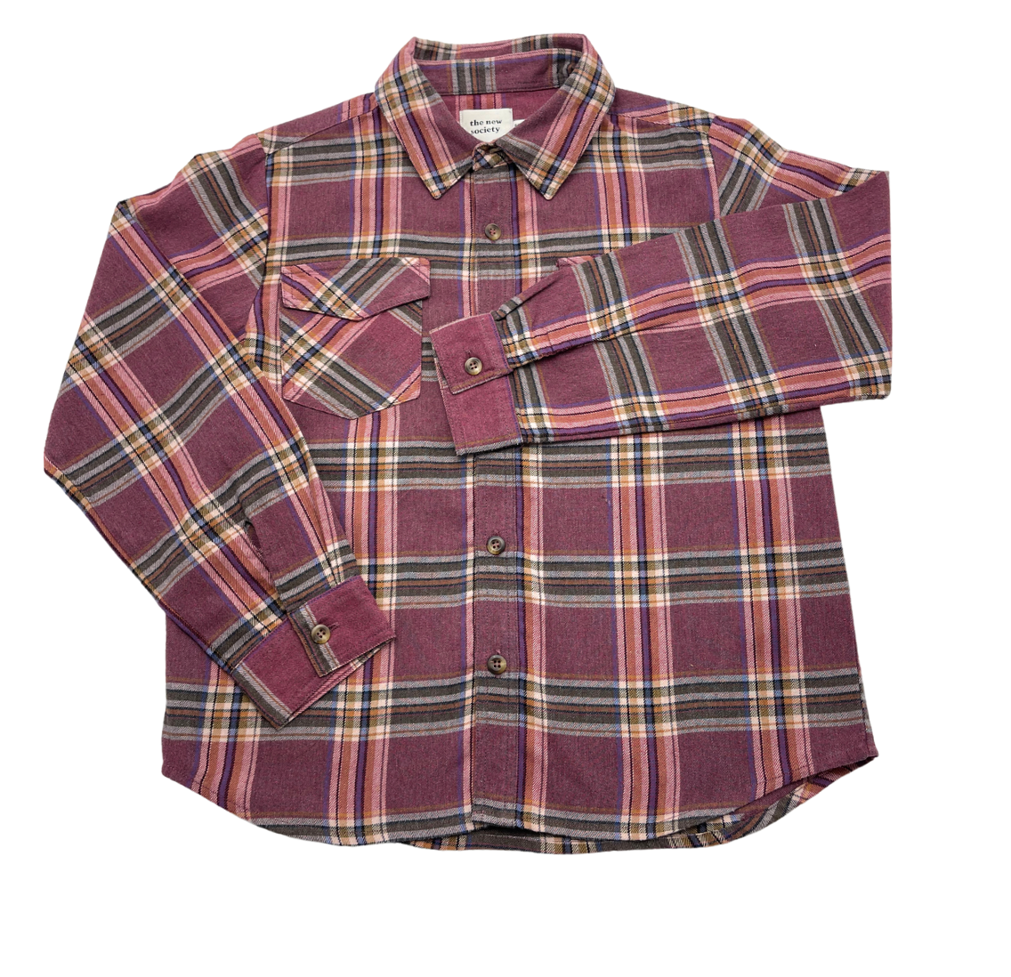 THE NEW SOCIETY - Chemise à carreaux - 8 ans