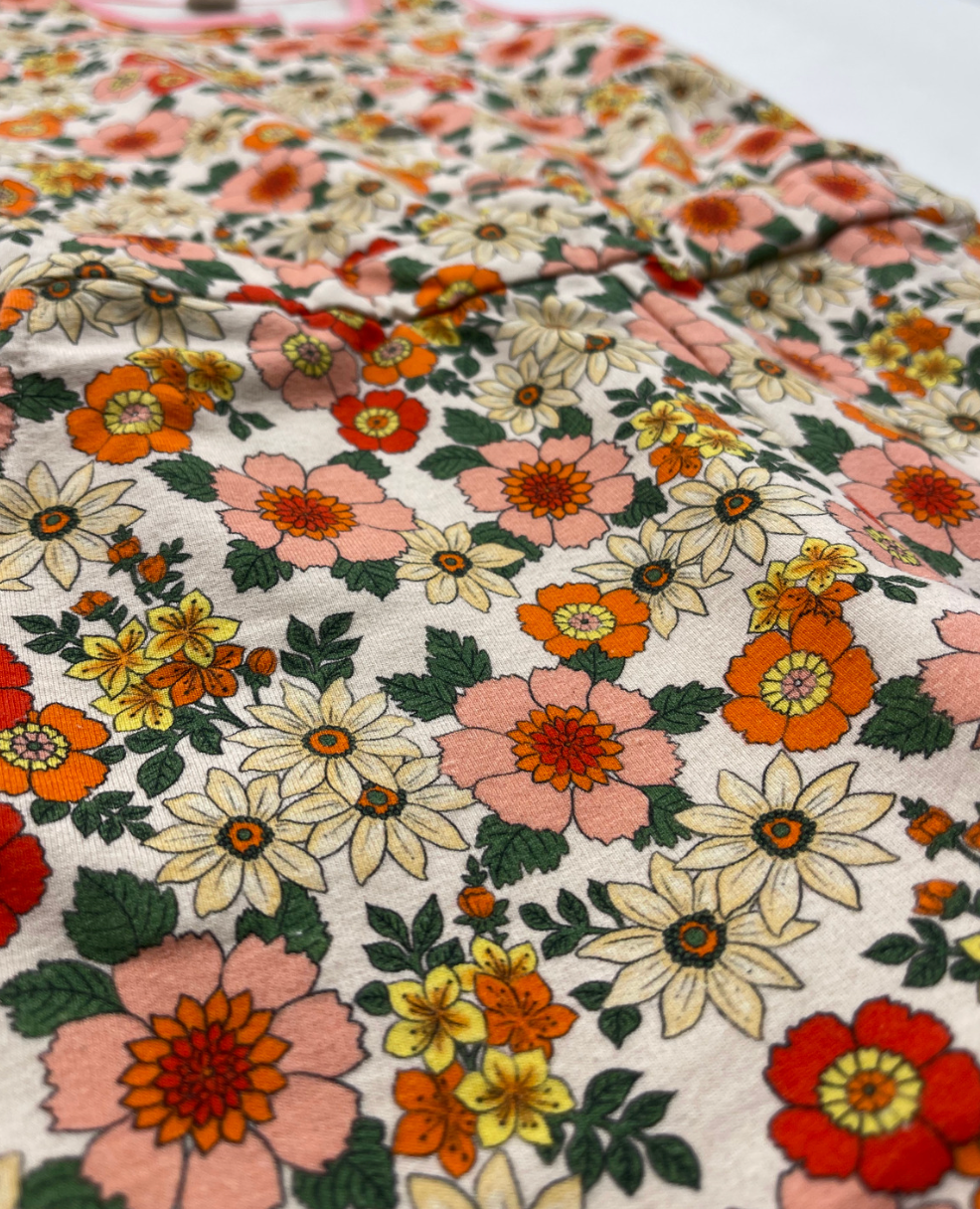 BONTON - Combishort à fleurs - 8 ans