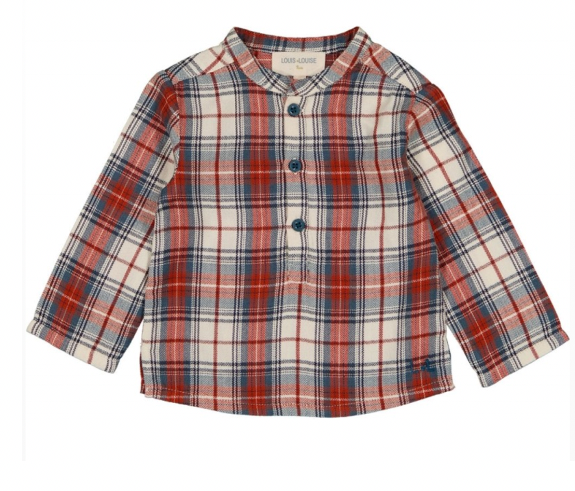 LOUIS LOUISE - Chemise à carreaux - 4 ans