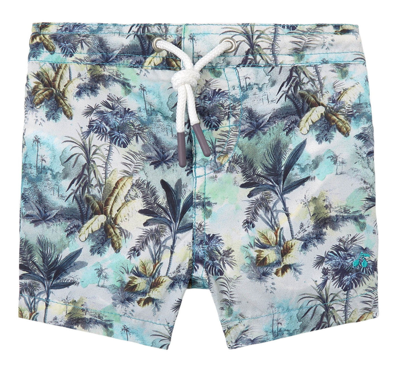 BONPOINT - Short de bain jungle bleu - 8 ans