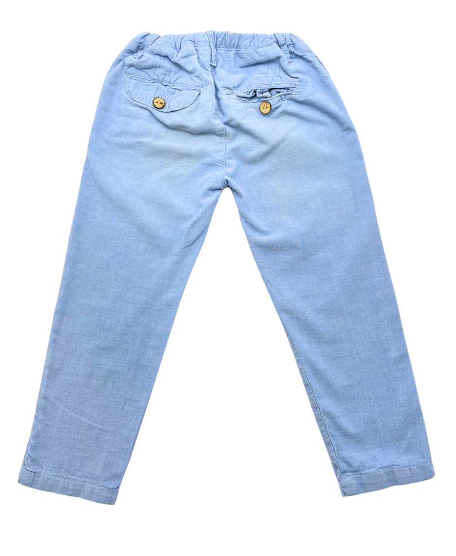 LA PETITE COLLECTION - Pantalon bleu - 4 ans