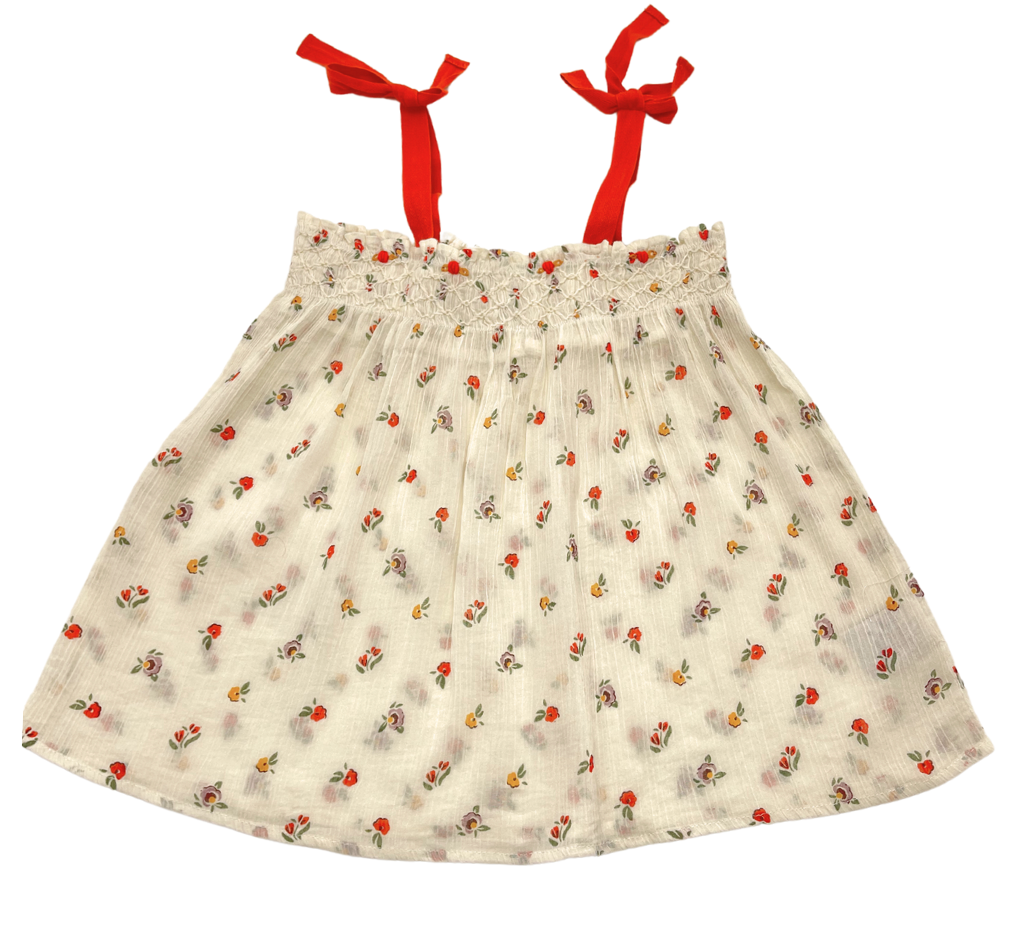 EMILE & IDA - Top à fleurs - 8 ans