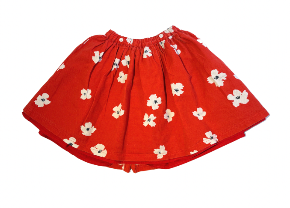 EMOI EMOI - Jupe à fleurs - 6 ans