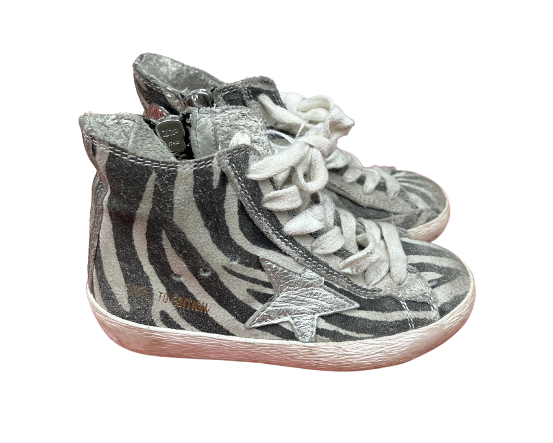 GOLDEN GOOSE x BONPOINT - Zebra High-Top-Sneakers - 24