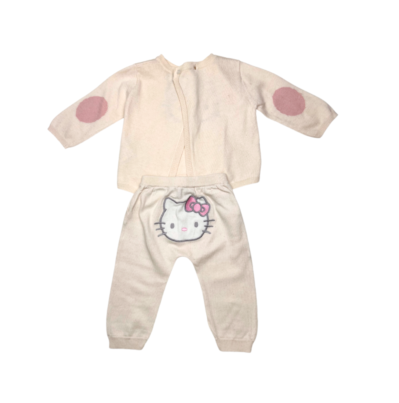 VICTORIA CASAL HELLO KITTY - Pyjama rose - 6 mois