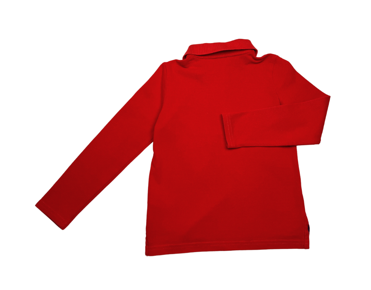 RALPH LAUREN - Polo rouge manches longues - 5 ans