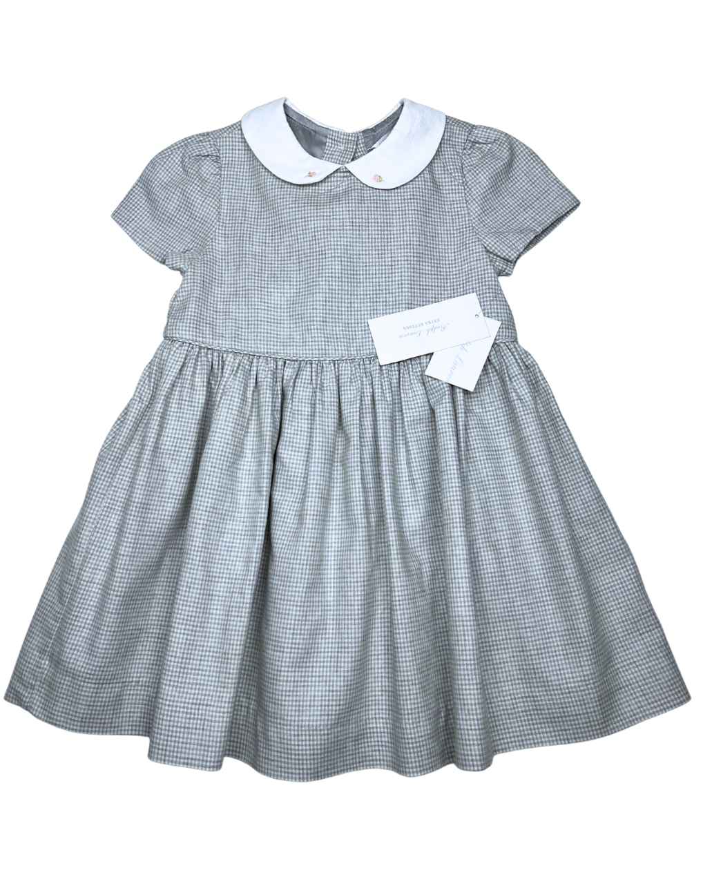 RALPH LAUREN - Ensemble robe & bloomer à carreaux - 2 ans