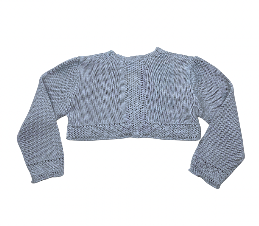 MAC ILUSION - Pull gris clair - 6 mois