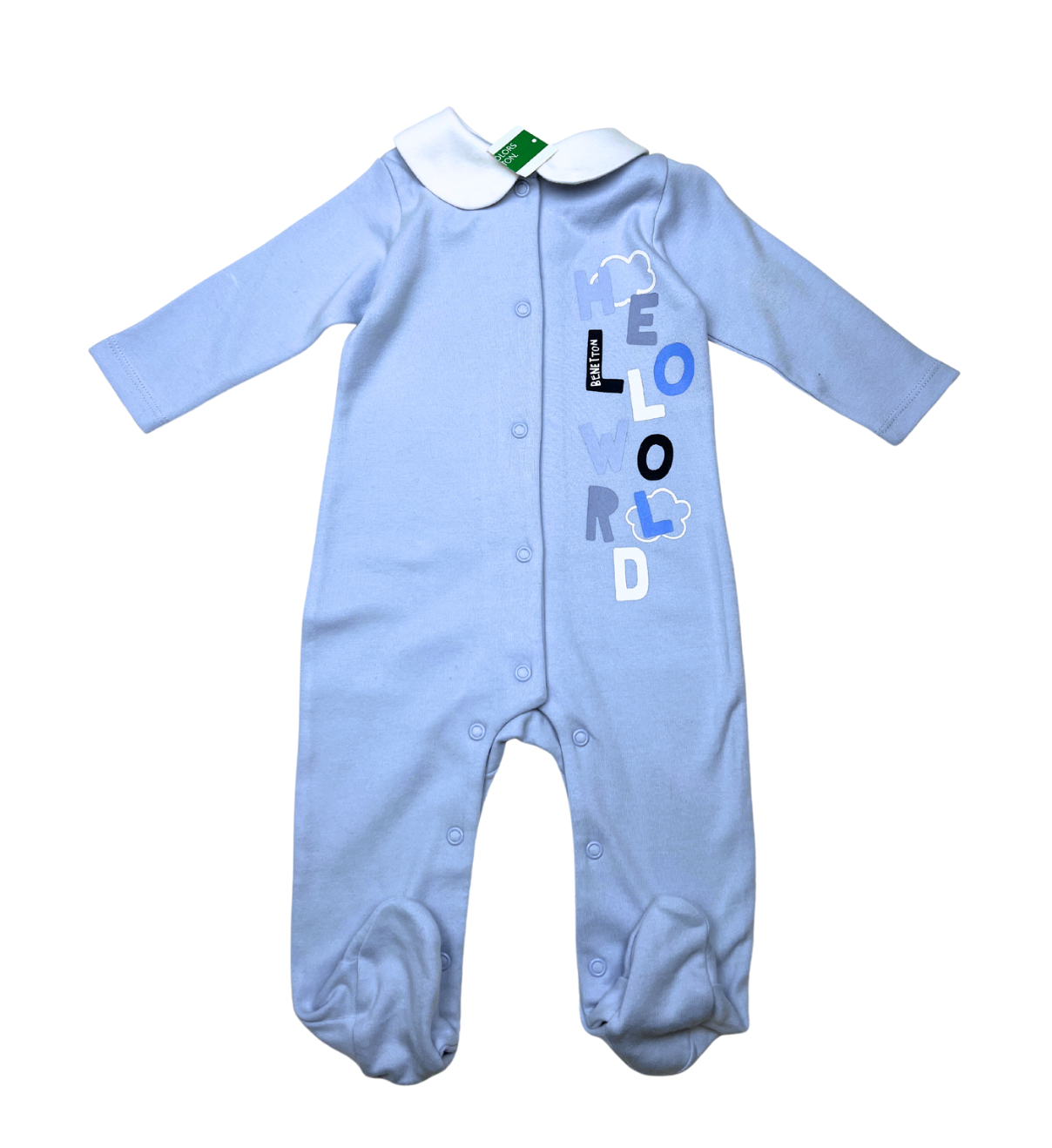 UNITED COLOR OF BENETTON - Blue pajamas - 3/6 months