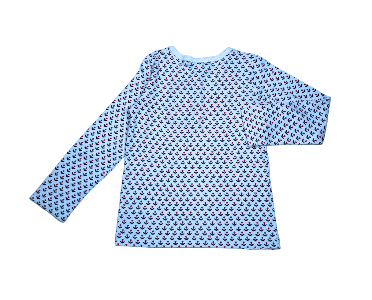 PETIT BATEAU - Floral T-shirt - 6 years