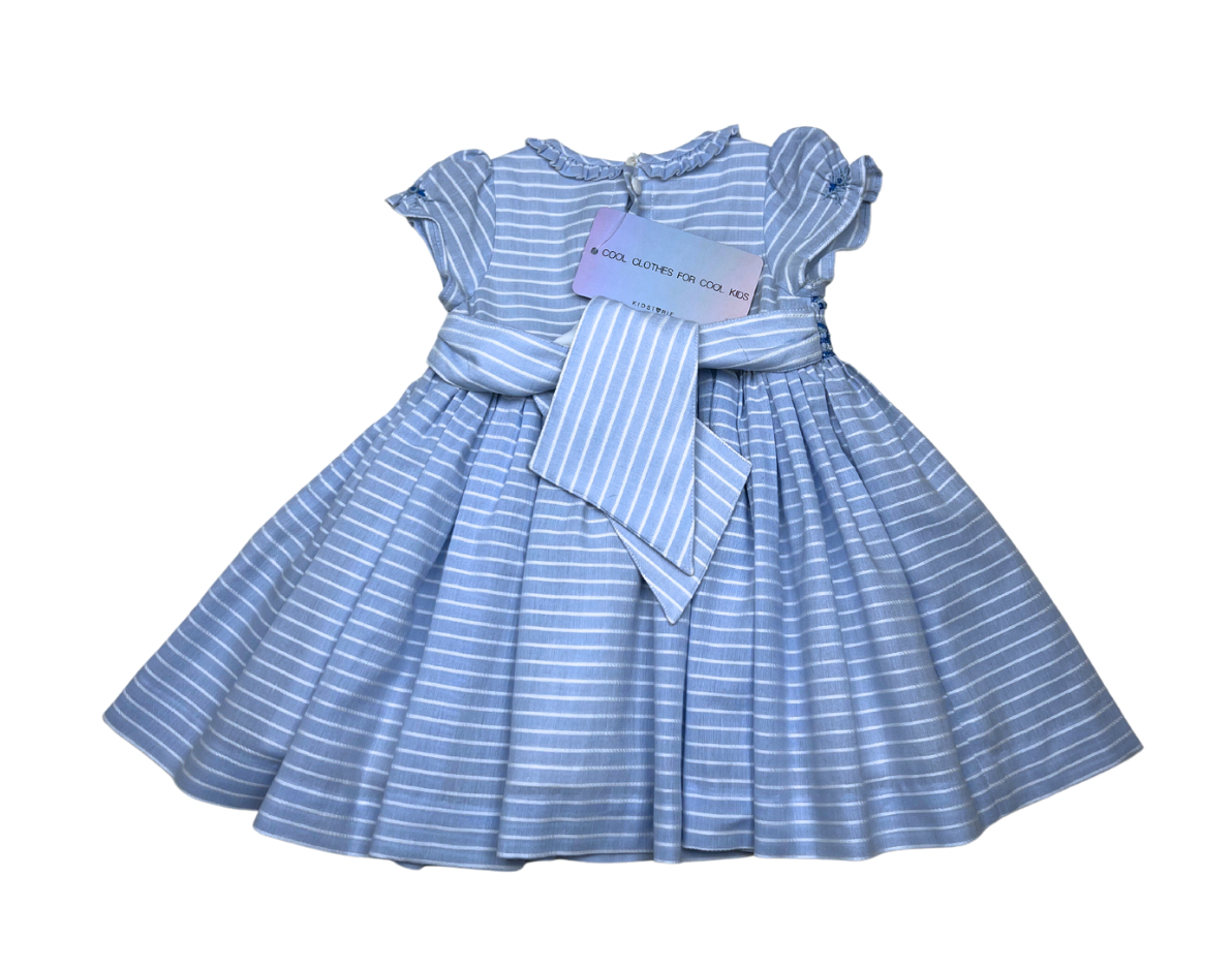 FAIRY ISLAND - Striped dress (handmade) - 6 months