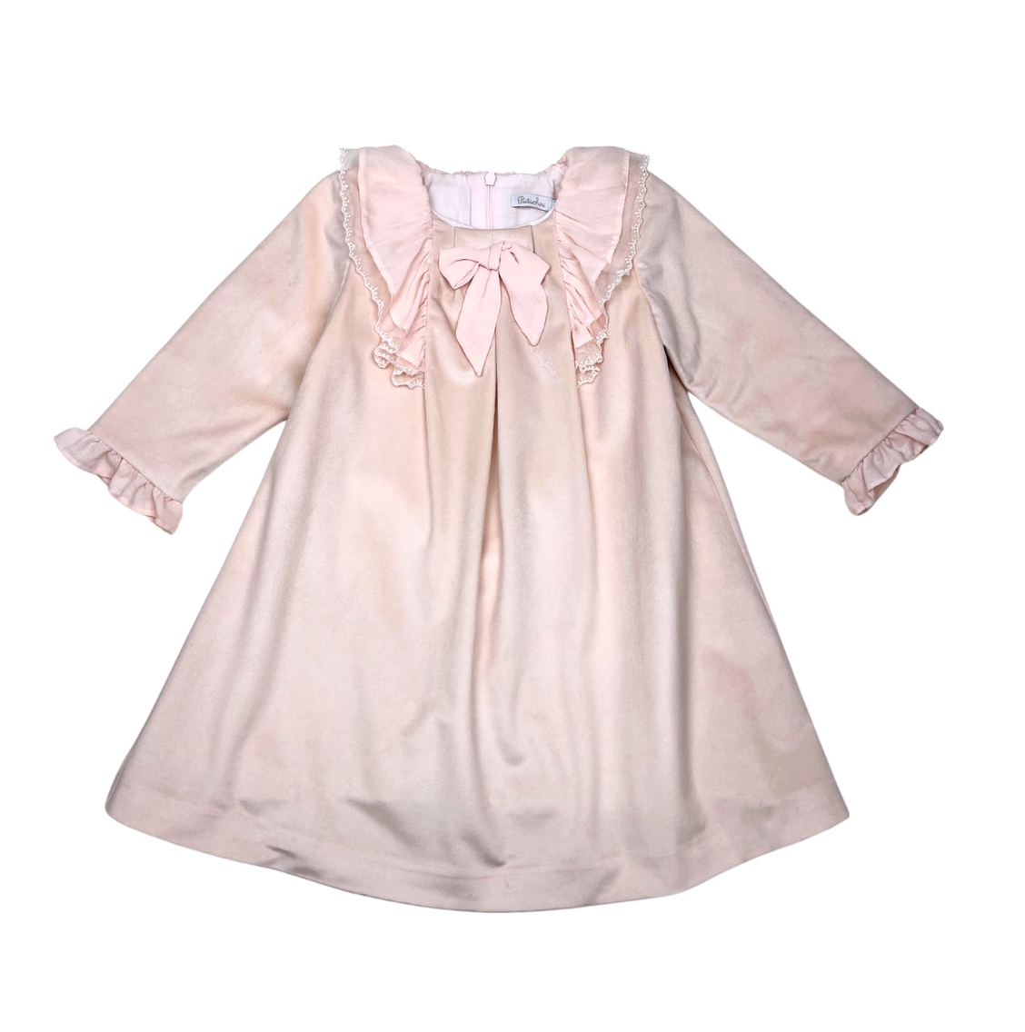 PATACHOU - Robe de cérémonie en velours rose - 4 ans
