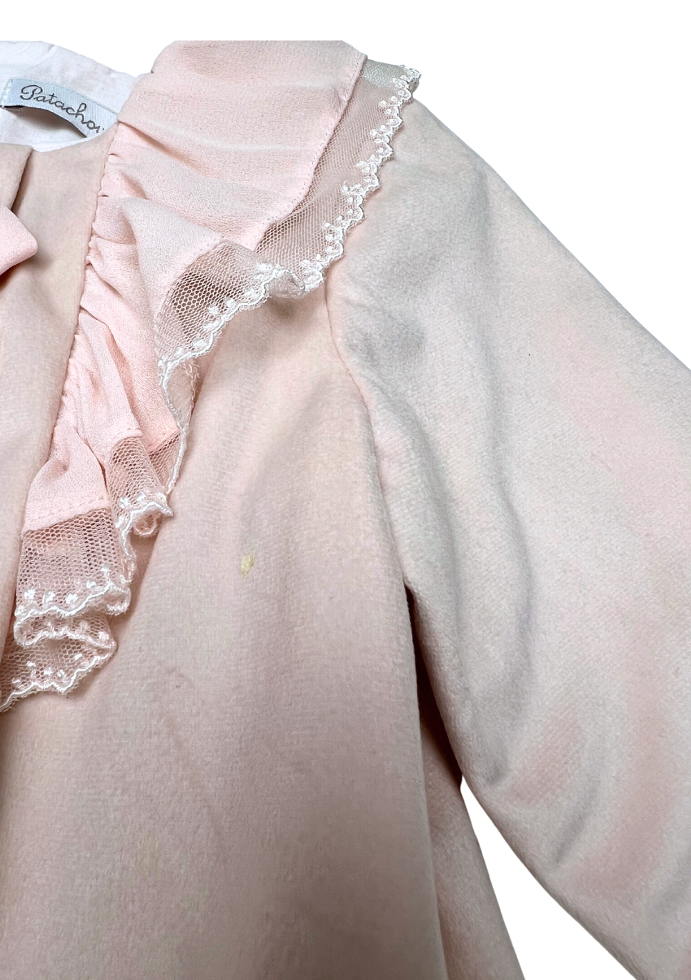 PATACHOU - Pink velvet formal dress - 4 years