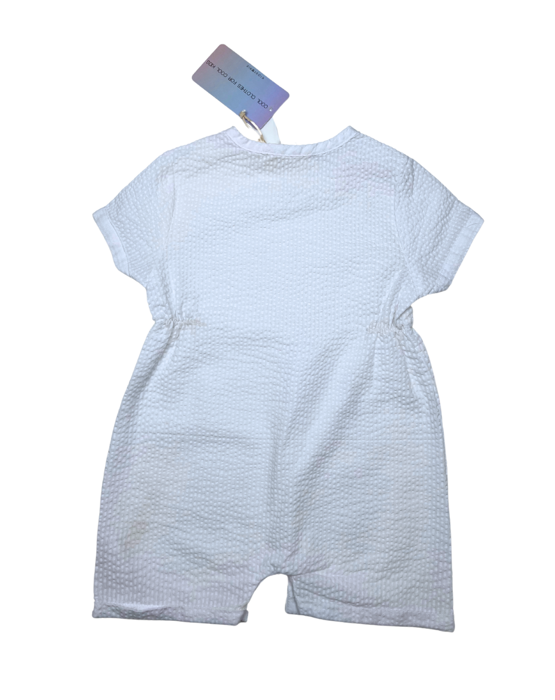 SAND CASTLE - White jumpsuit - 18 months