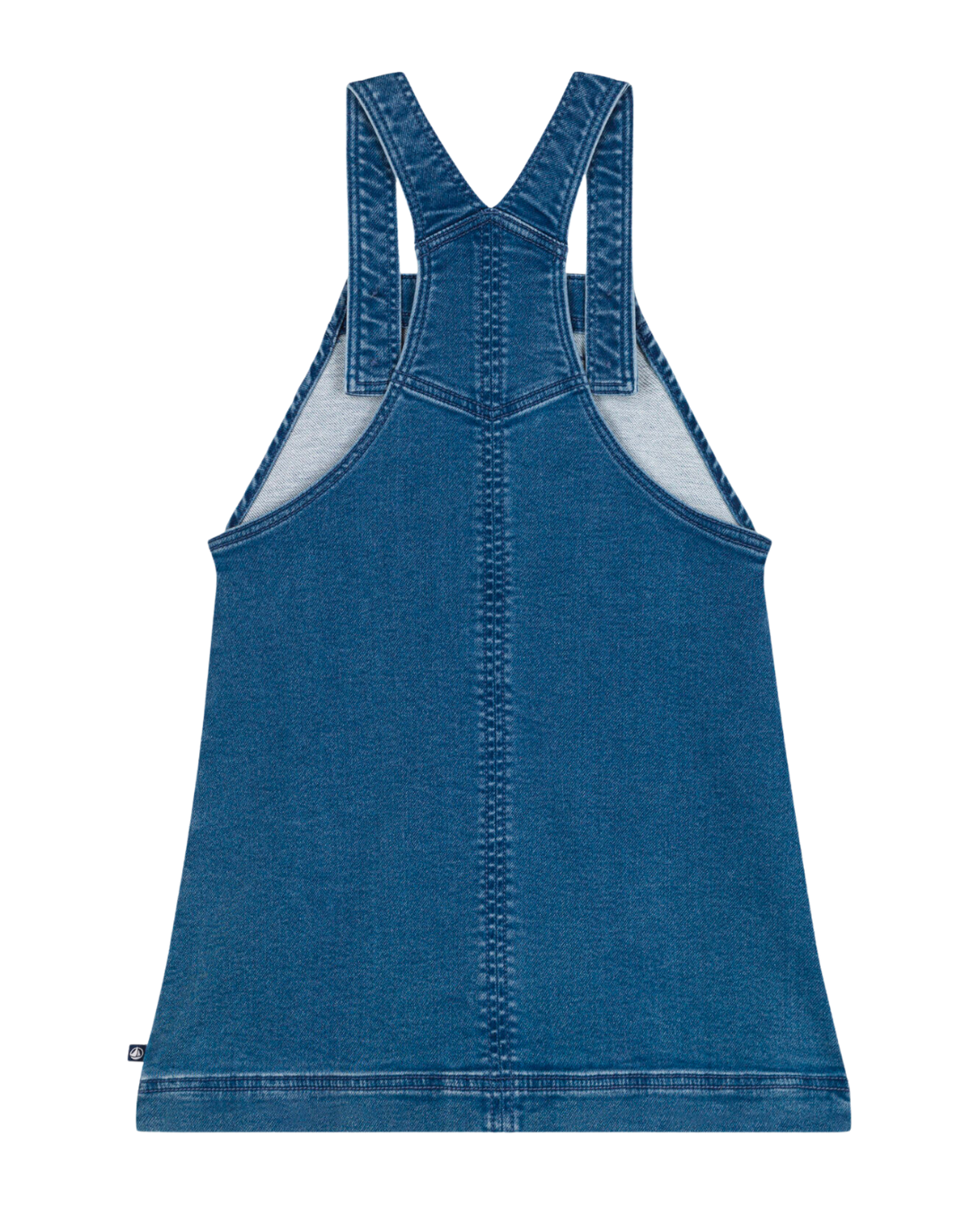 PETIT BATEAU - Denim dungaree dress - 6 years