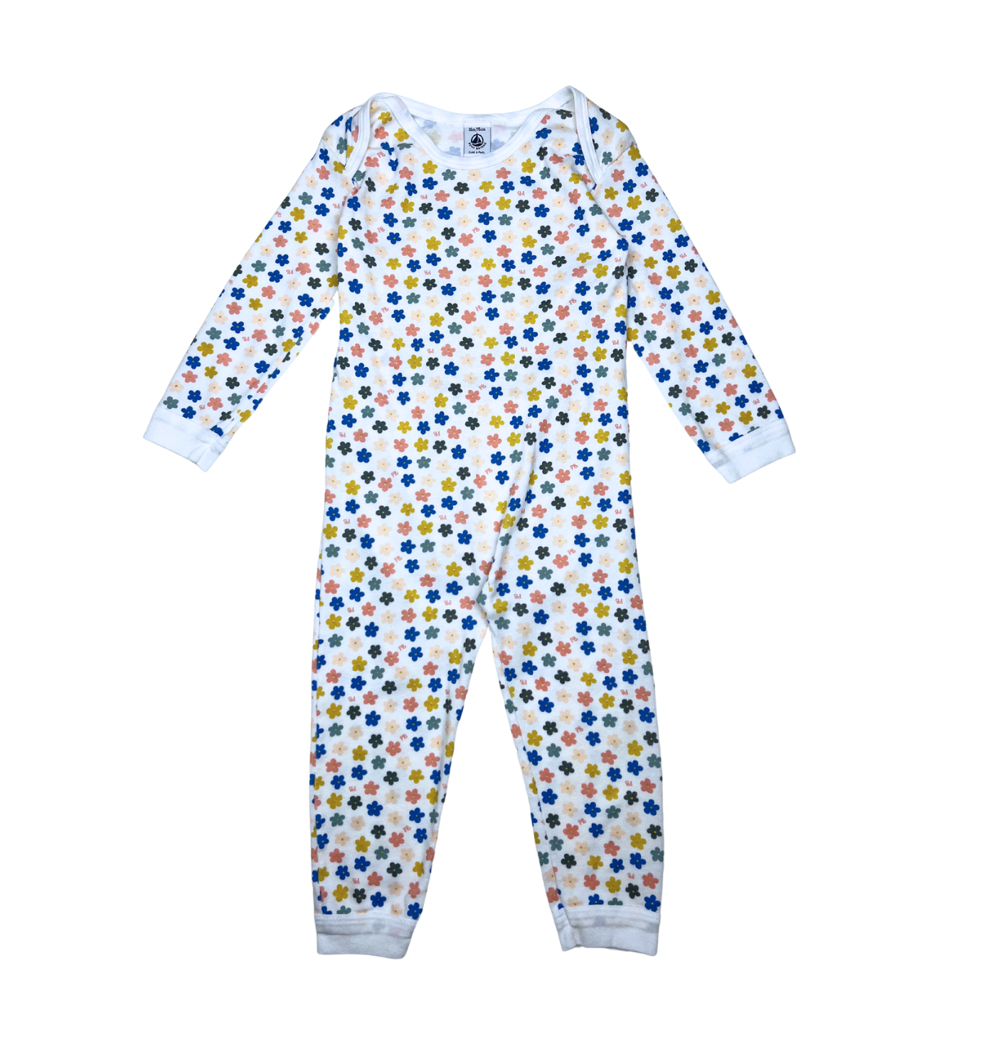 PETIT BOAT - Pyjama mit Blumenmuster - 36 Monate