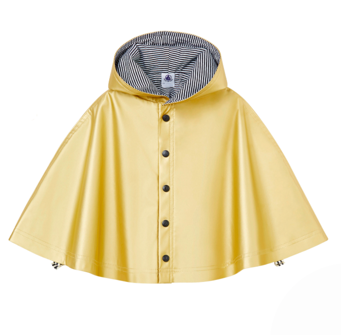 PETIT BATEAU - Cape de pluie déperlante mixte doré - 18 mois/2 ans