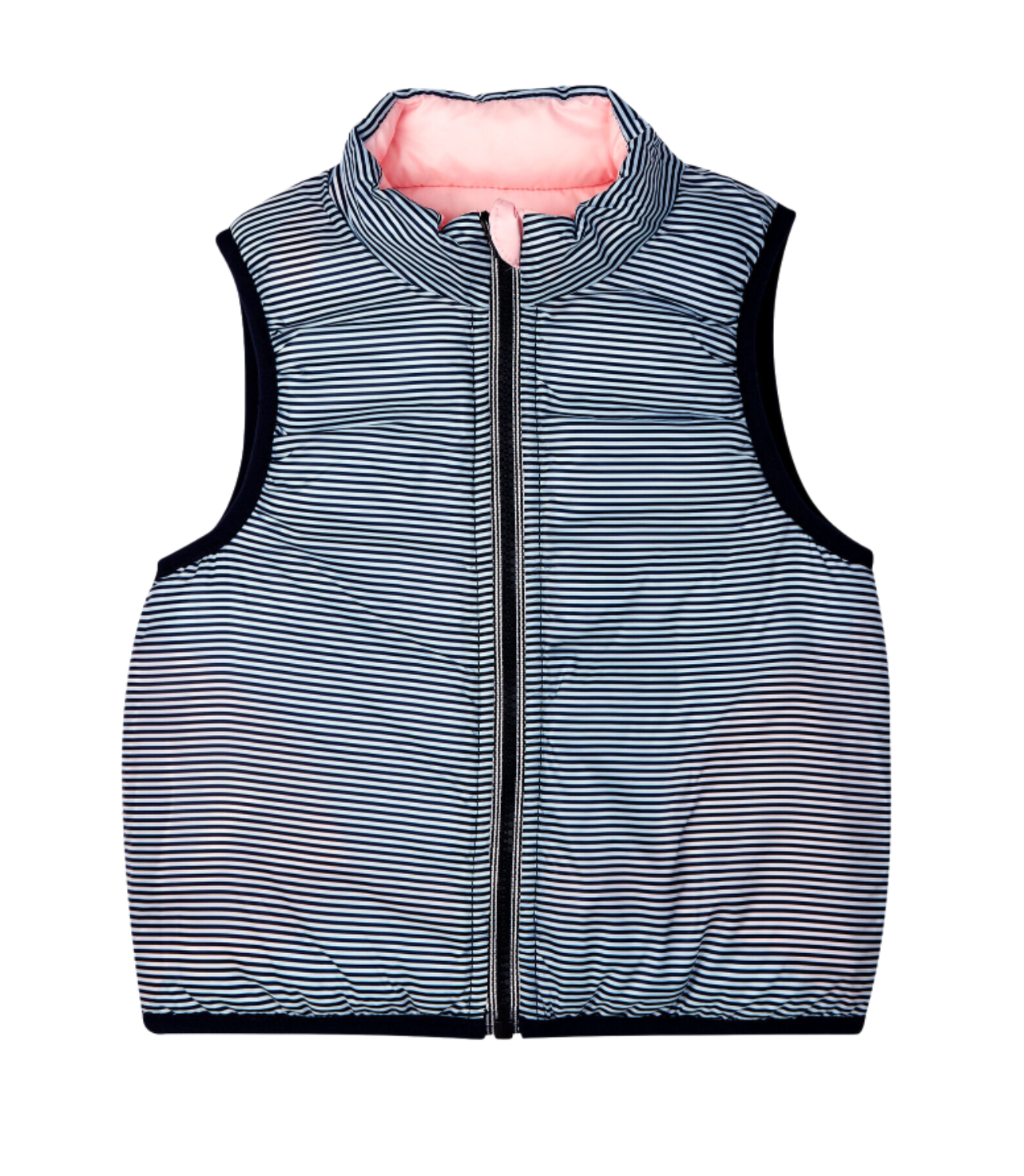 PETIT BATEAU - Reversible sleeveless down jacket - 18 months