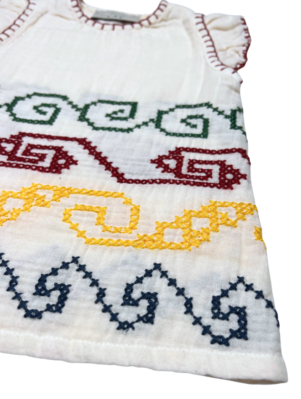 STELLA MCCARTNEY - Robe brodée - 3 mois