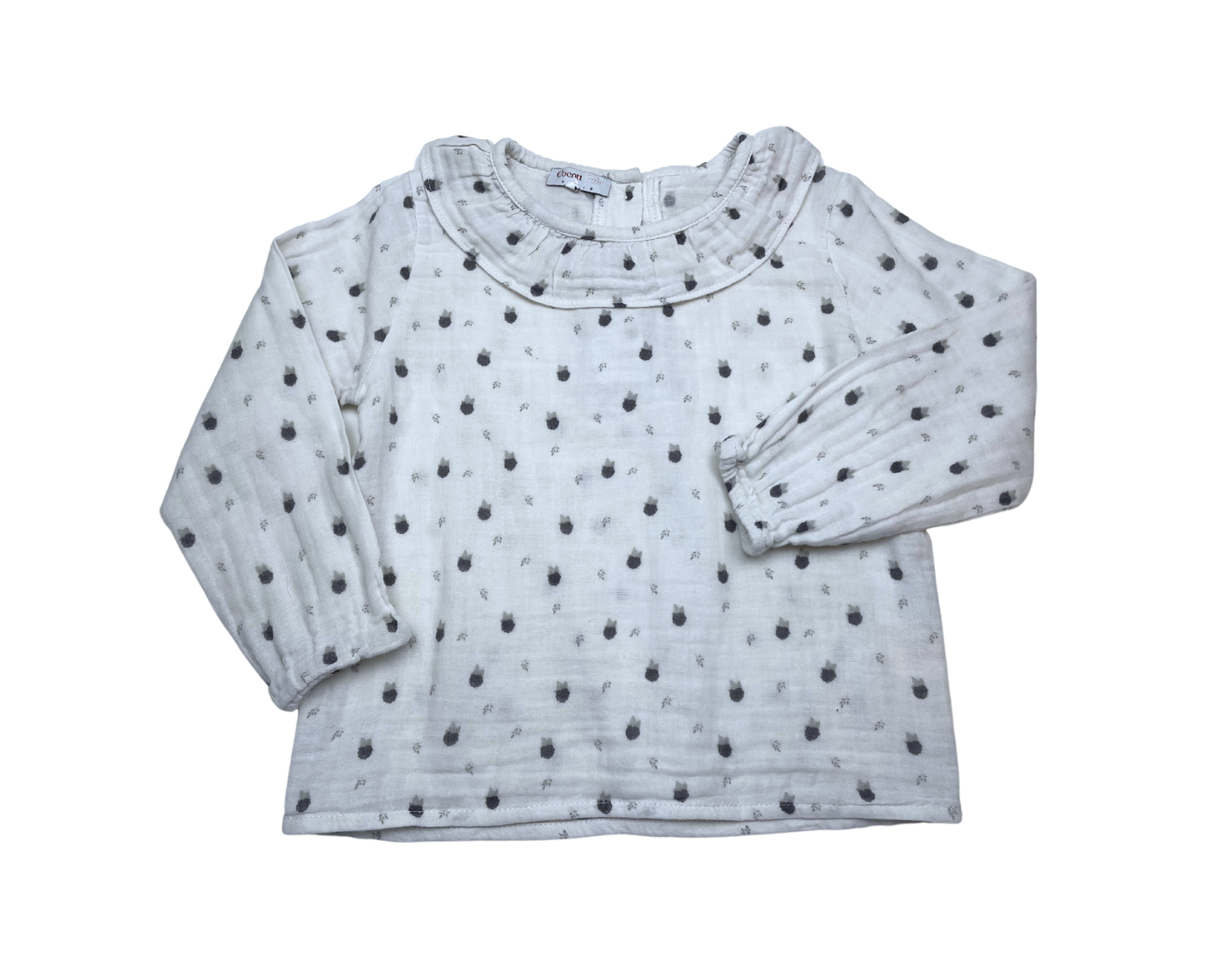 COCON FAIR PARIS - Blouse à motifs myrtilles - 4 ans