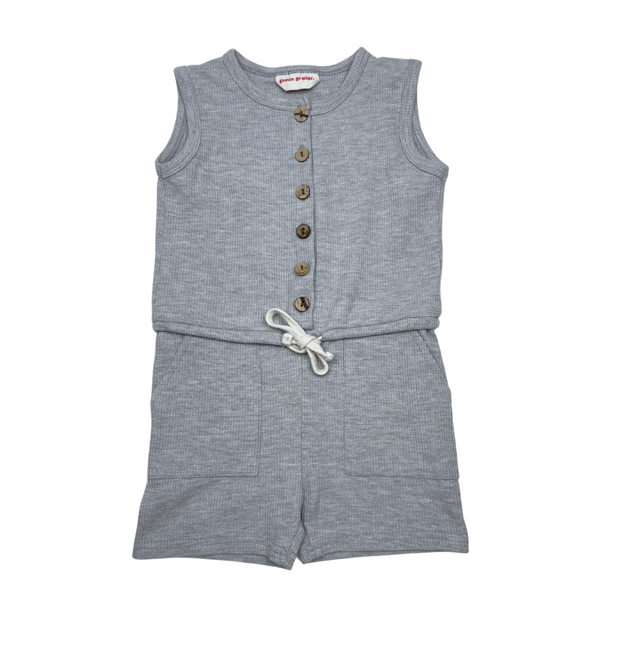 GAMIN GAMINE - Combinaison grise - 4 ans