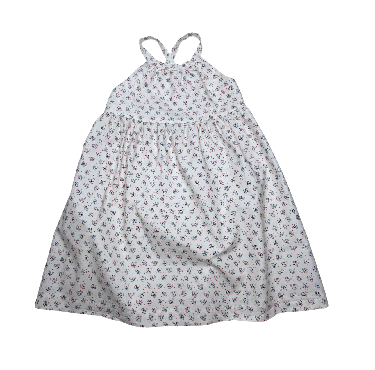 RISU RISU - Robe rose à fleurs - 4 ans