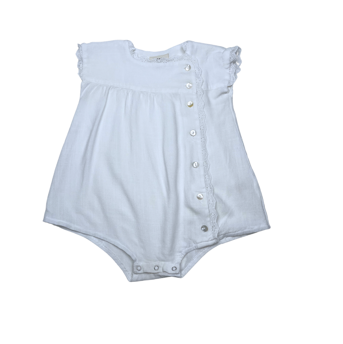 FRANGIN FRANGINE - Barboteuse blanche - 3 ans