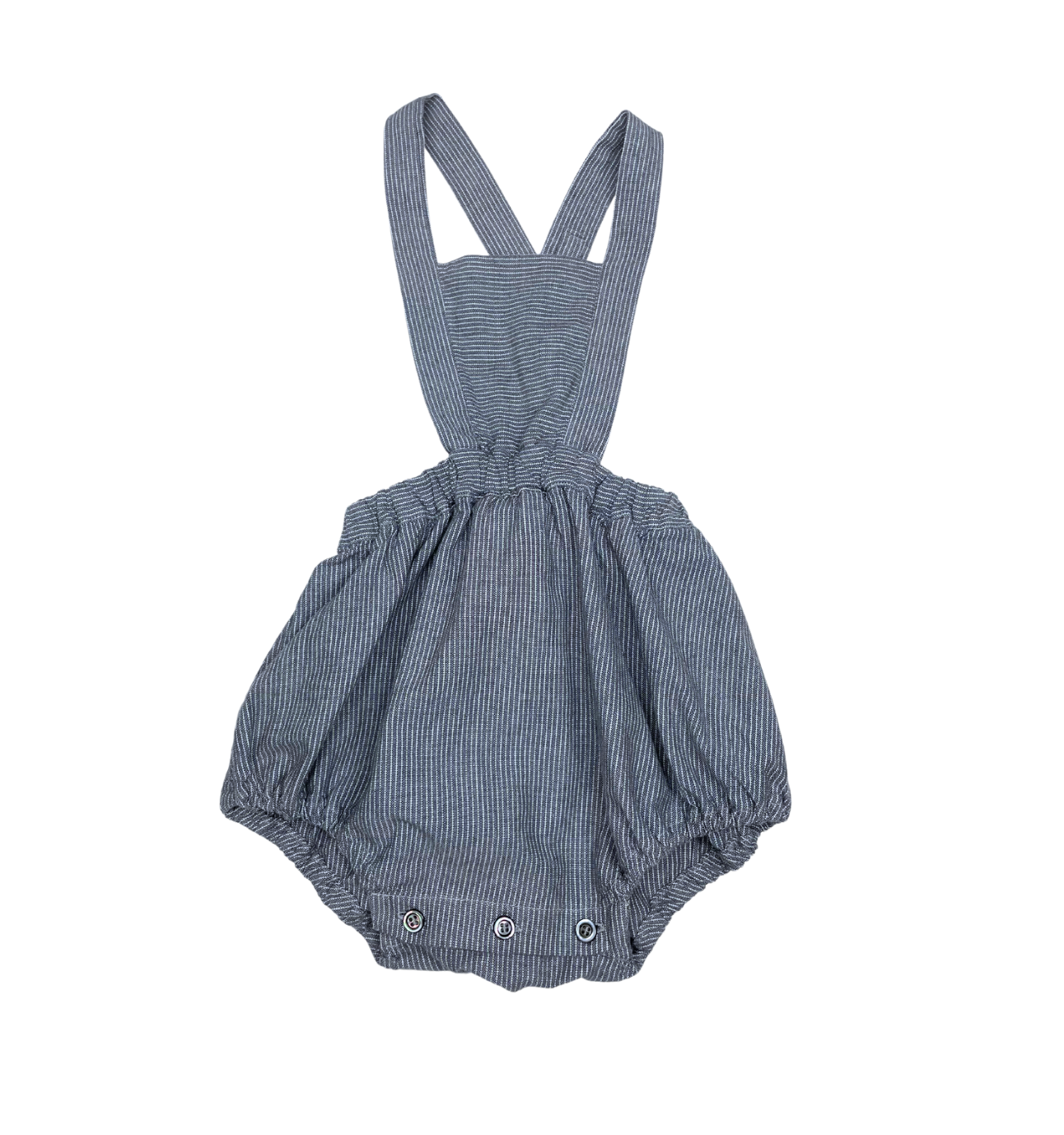 RISU RISU - Barboteuse grise rayée - 2 ans