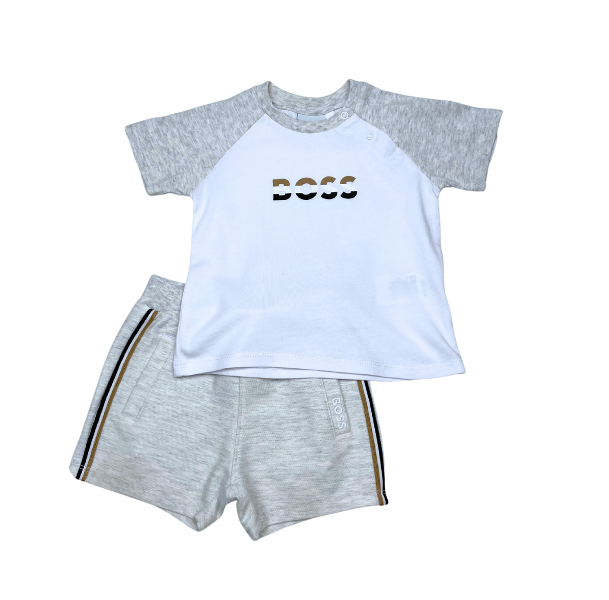 BOSS - Ensemble t-shirt et short - 12 mois