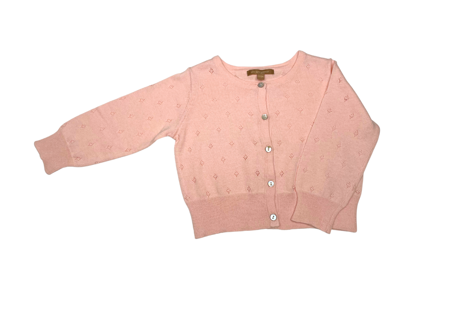ILOVEGORGEOUS - Cardigan rose poudre - 12/18 mois