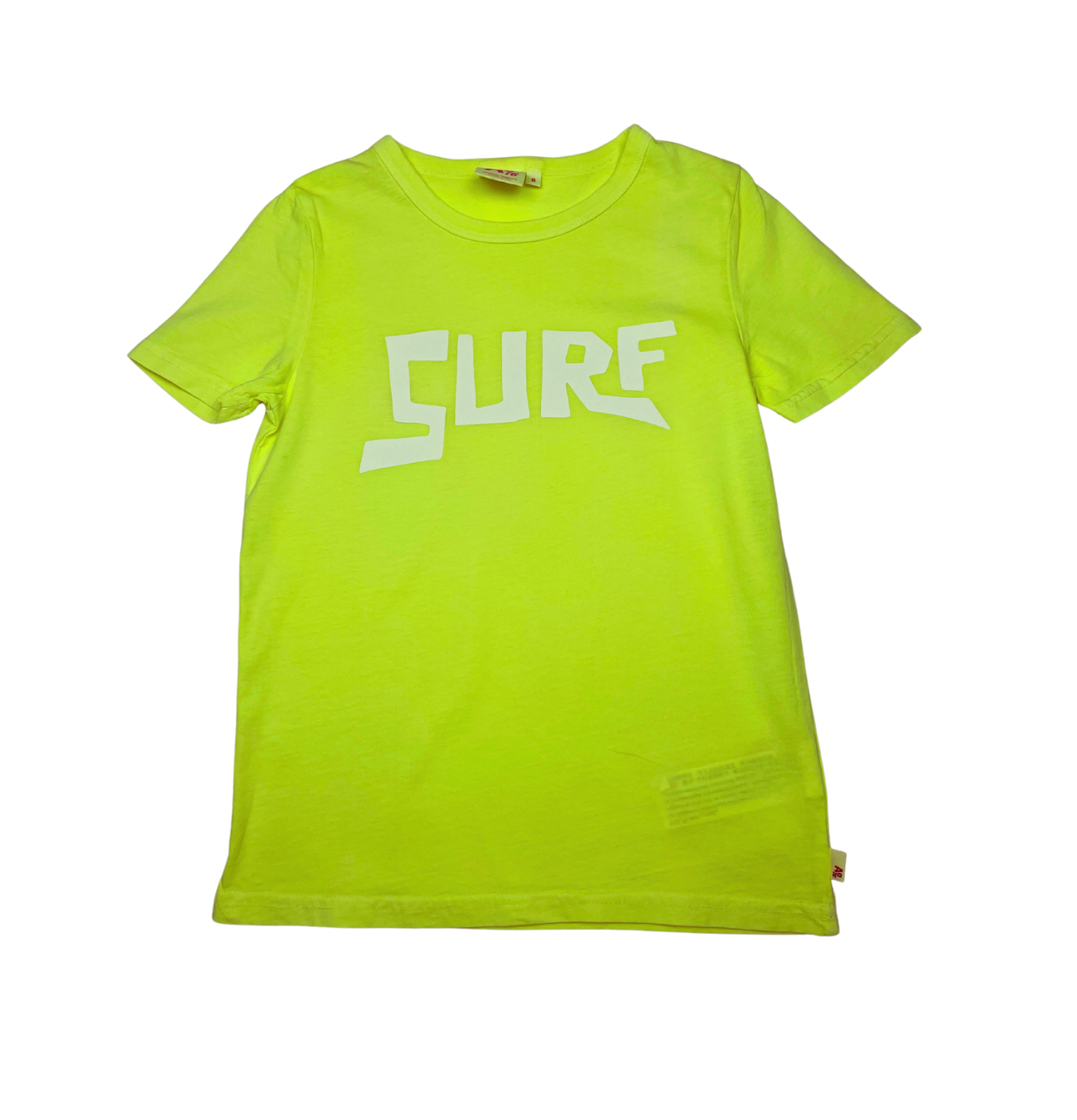 AMERICAN OUTFITTERS - T-shirt néon jaune "surf" - 8 ans