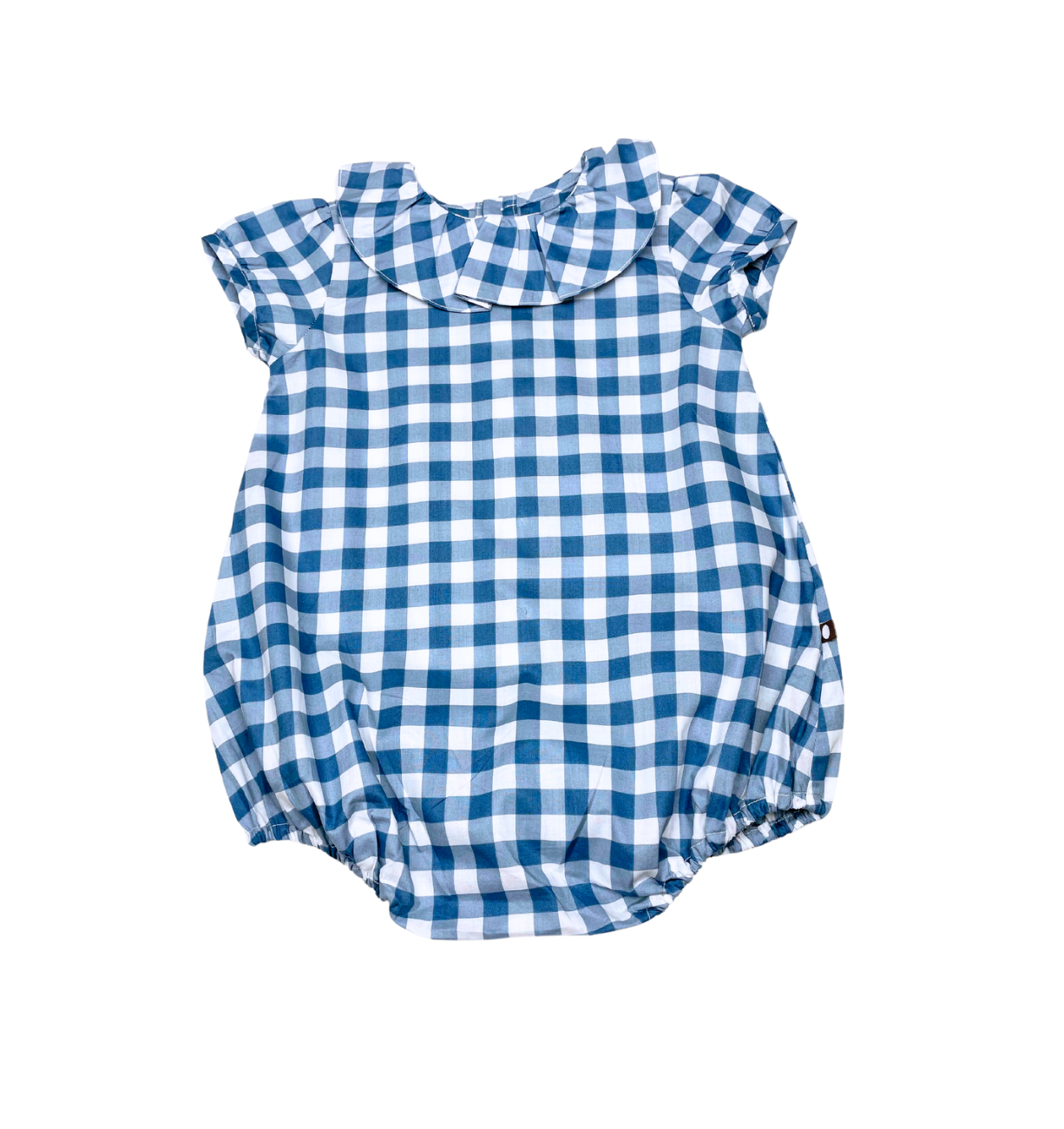 OEUF NYC - Barboteuse à carreaux bleu - 18 mois