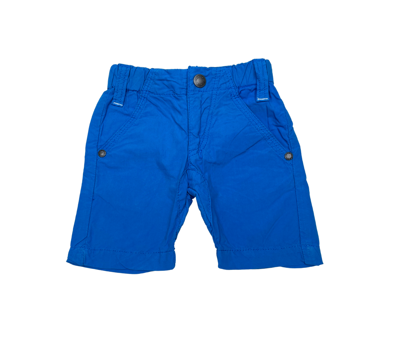 IMPS&ELFS - Short bleu vif - 3/6 mois