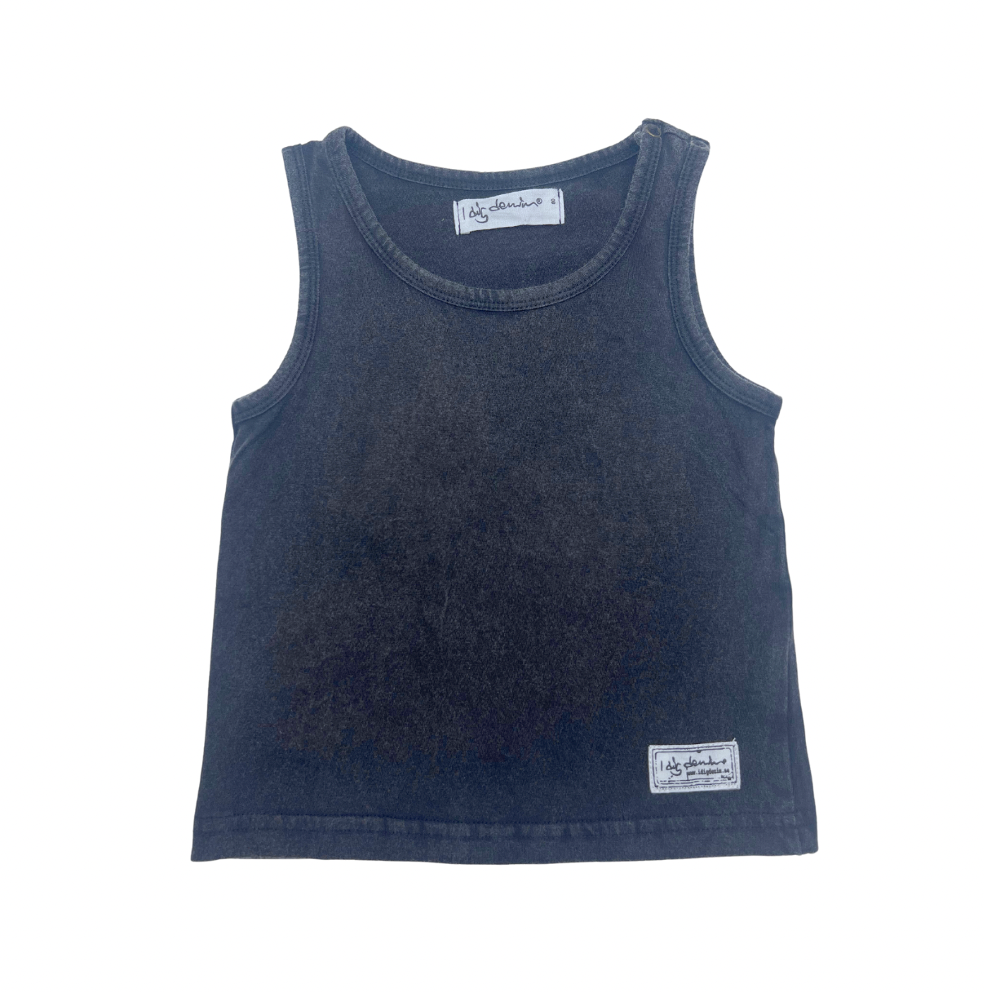 I DIG DENIM - Débardeur gris/noir chiné - 9/12 mois