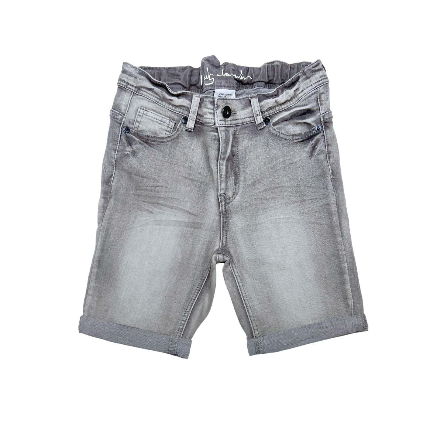 I DIG DENIM - Bermudas en jean gris - 11/12 ans