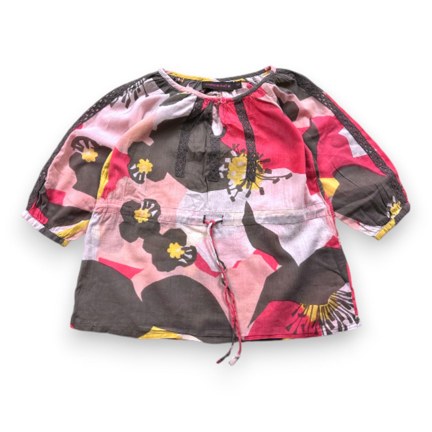 ANTIK BATIK - Mehrfarbig gemustertes Kleid - 2 Jahre