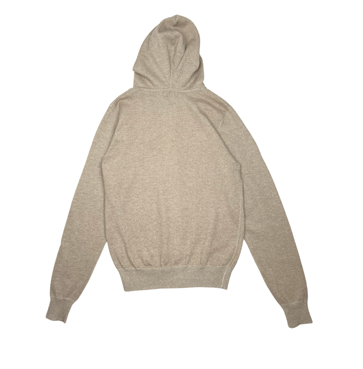 WILD & GORGEOUS - Sweat beige/or zippé en laine à paillettes - 12/13 ans