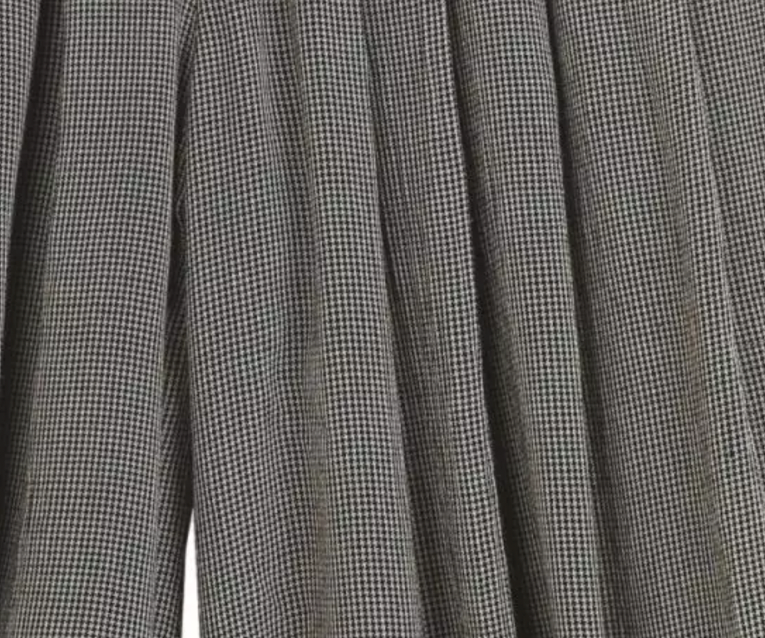 EMILE & IDA - Pantalon jupe culotte motifs à carreaux jaune et noir - 10 ans