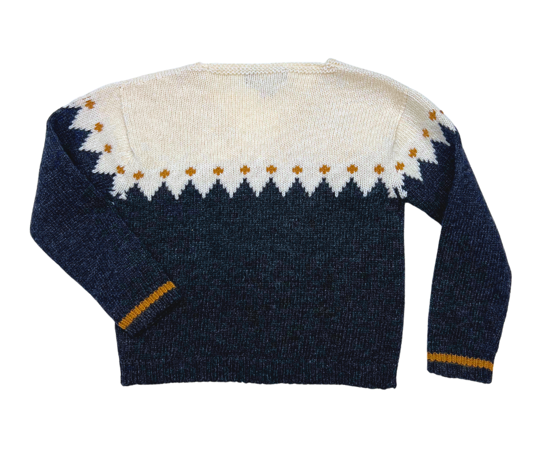 EMILE & IDA - Cardigan en laine douce à motifs - 6 mois