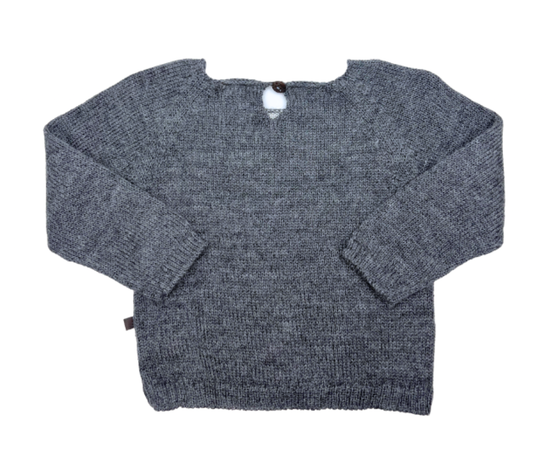 OEUF NYC - Pull Baby Alpaga Merci - 12 mois