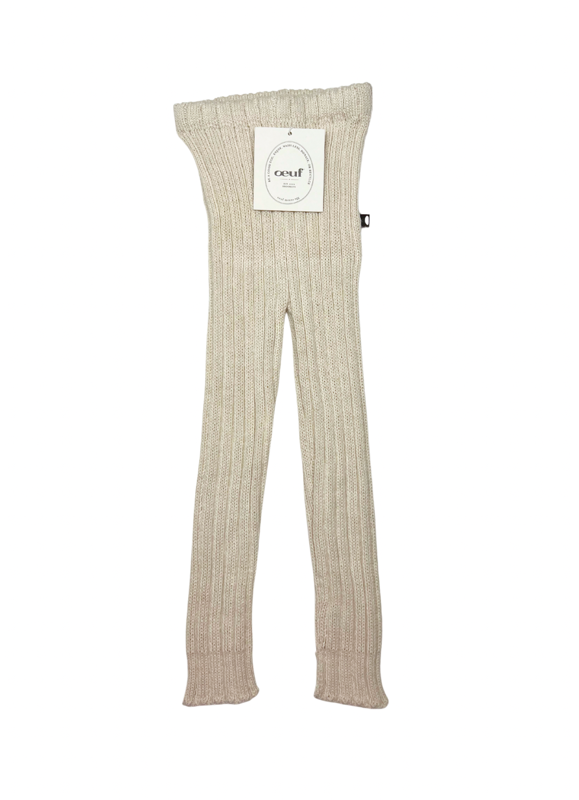 OEUF NYC - Pantalon Baby Alpaga Everyday | Blanc - 6/12 mois
