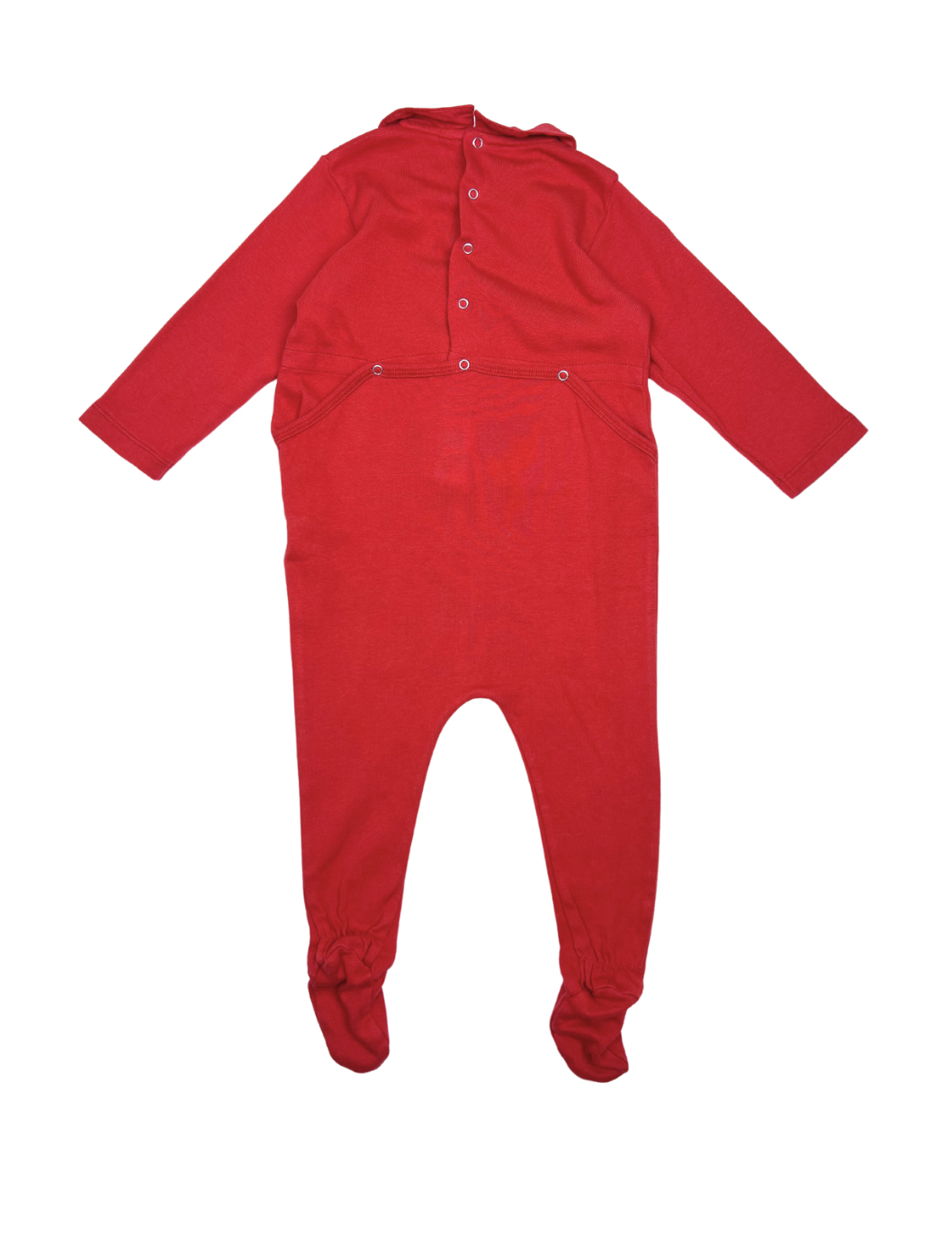 BONTON - Red cotton pajamas - 12 months