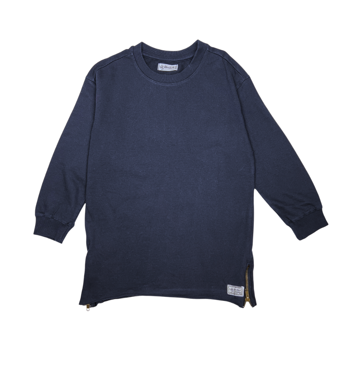 I DIG DENIM - Robe pull zippée bleu marine - 5/6 ans