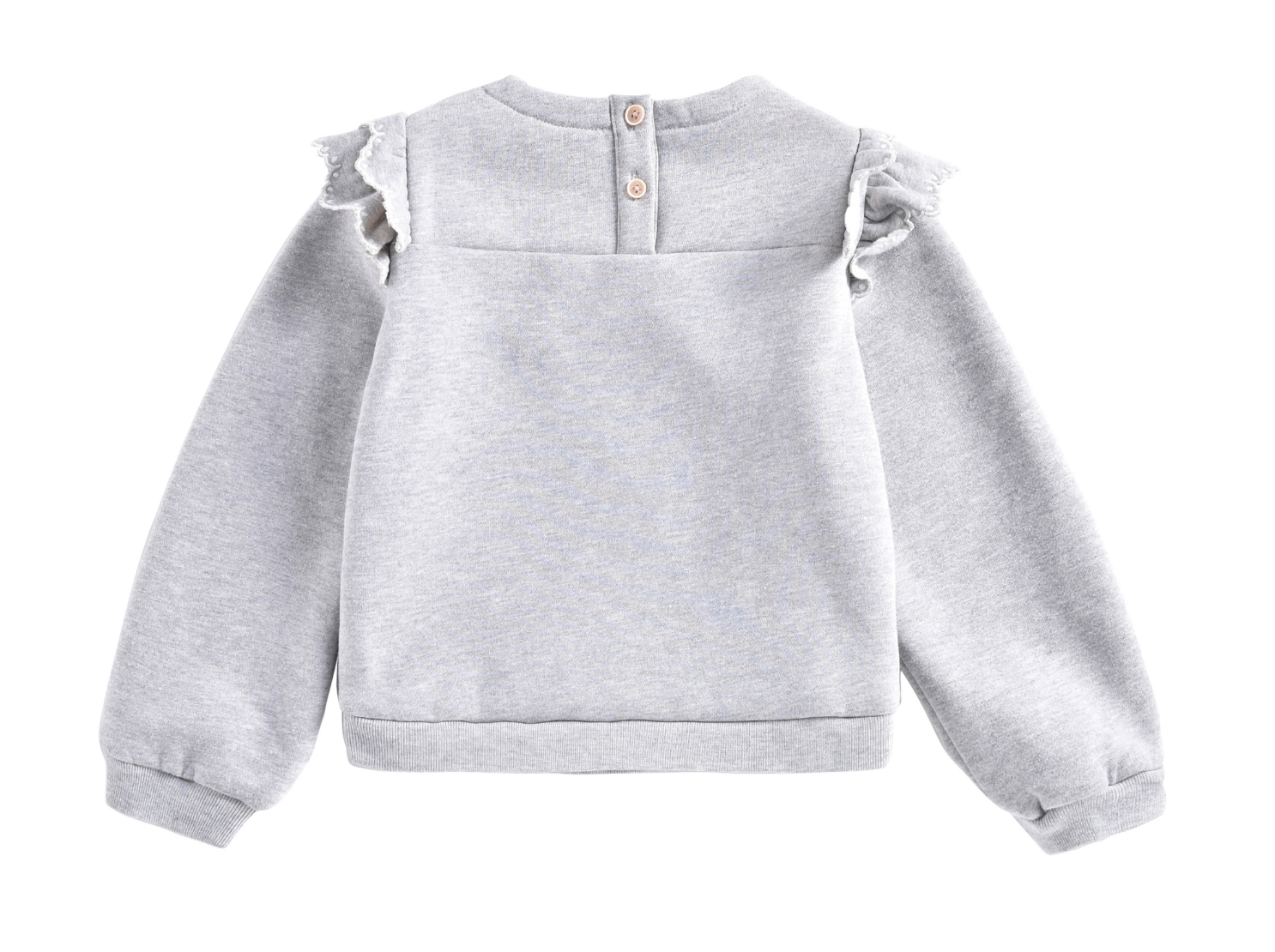 LOUISE MISHA - Heather gray sweatshirt - 6 months