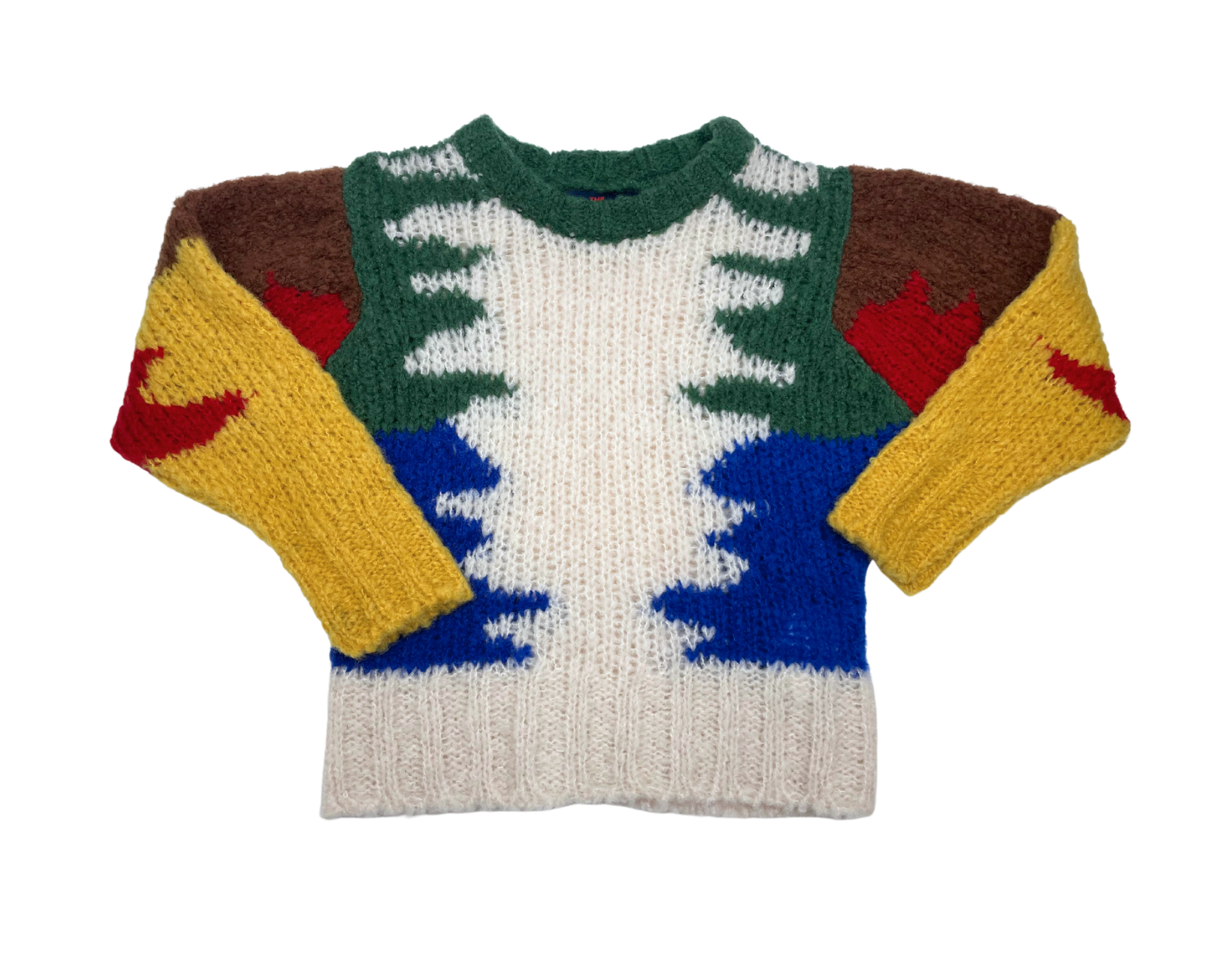 THE ANIMALS OBSERVATORY - Pull en laine multicolore - 4 ans