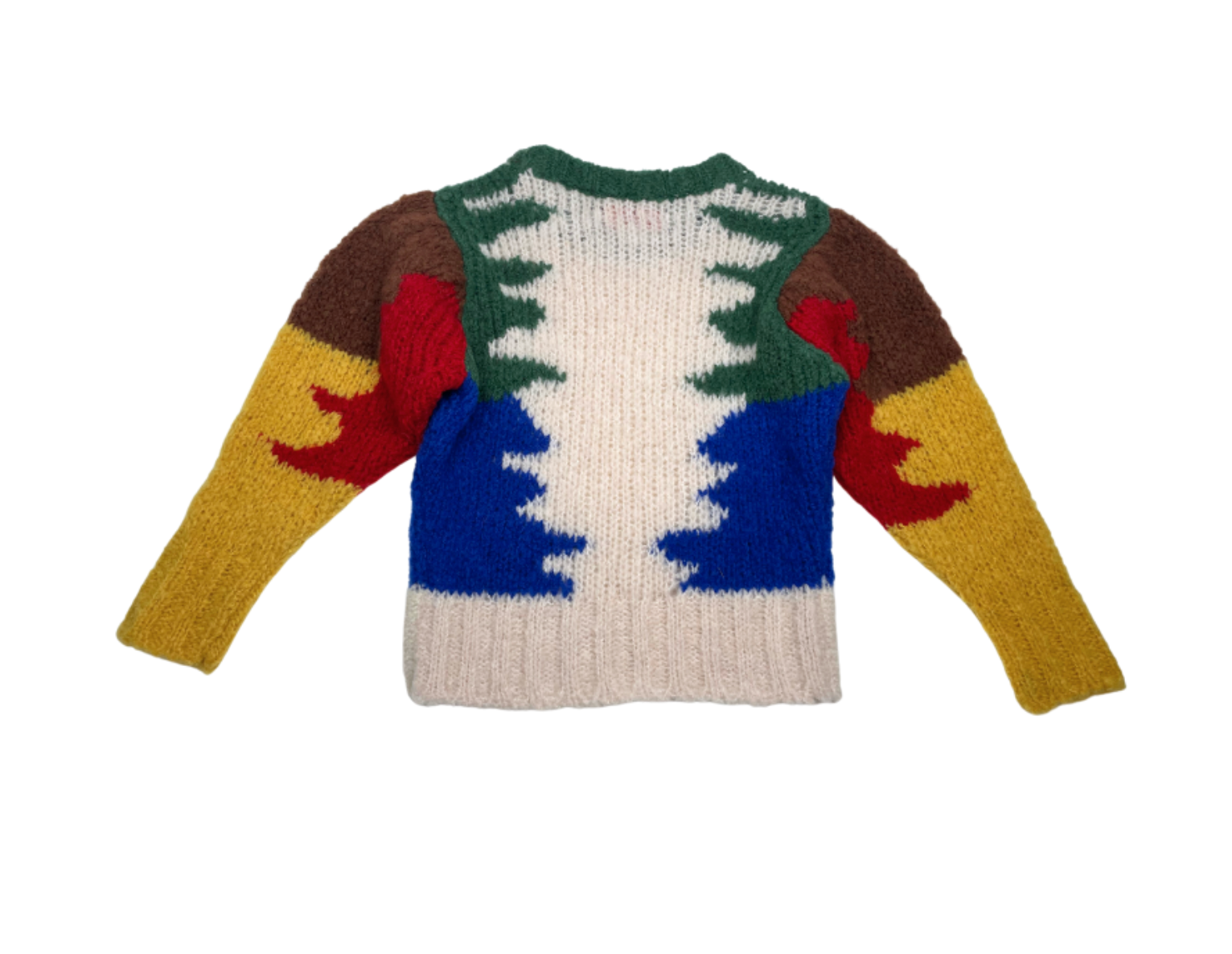 THE ANIMALS OBSERVATORY - Pull en laine multicolore - 4 ans