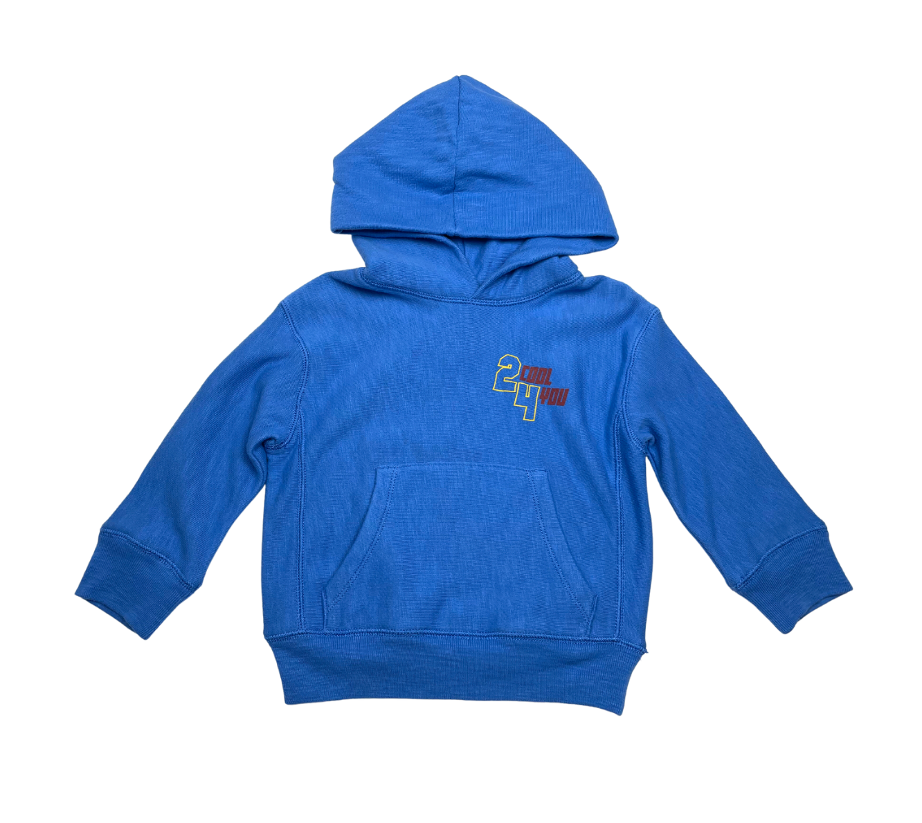 BELLEROSE - Blue "2 cool 4 you" sweatshirt - 4 years